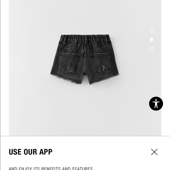 Zara shorts - Picture 2 of 2
